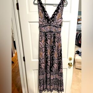 Anthropologie maxi dress